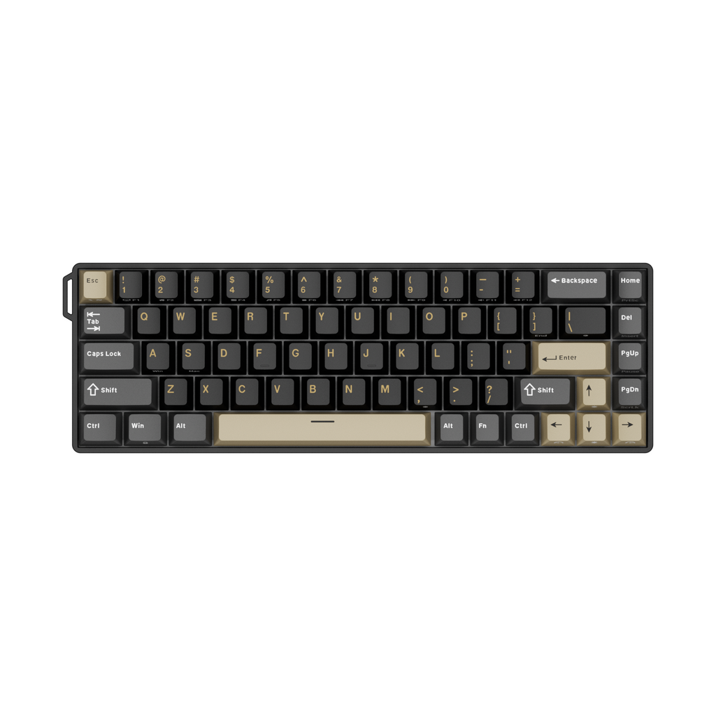 Exit Button On Rk68 Royal Kludge RK68 HE Wired RGB Hot-Swappable Mechanical Keyboard ...