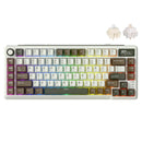 Royal Kludge RK L75 Tri-Mode RGB 85 Keys Hot-Swappable Mechanical Keyboard Palm Green