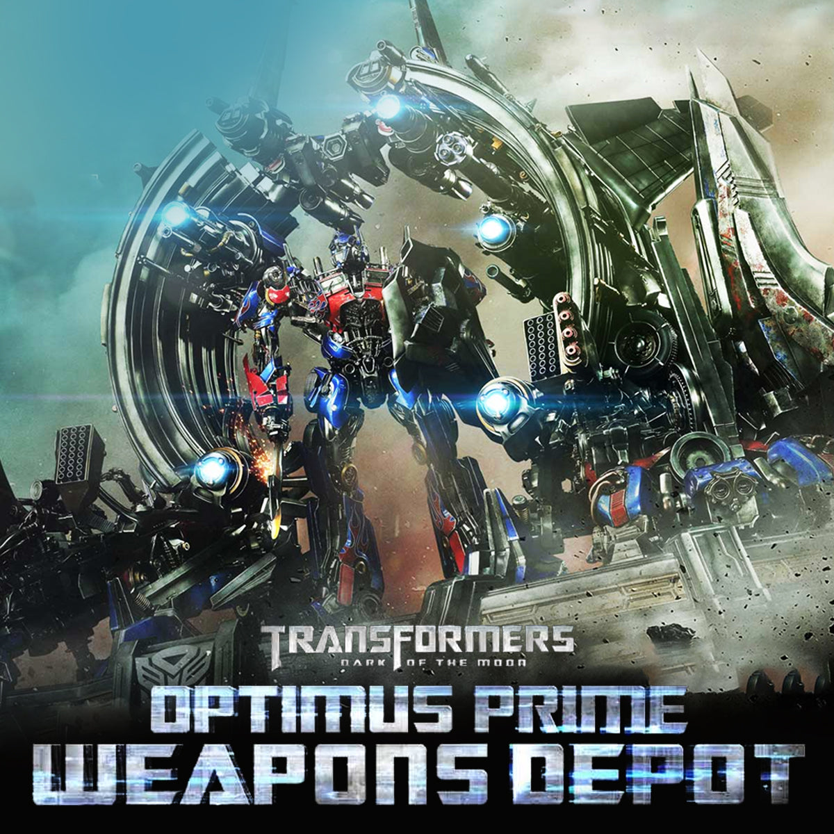 Museum Masterline Transformers: Dark of the Moon (Film) Optimus Prime Weapons Depot 