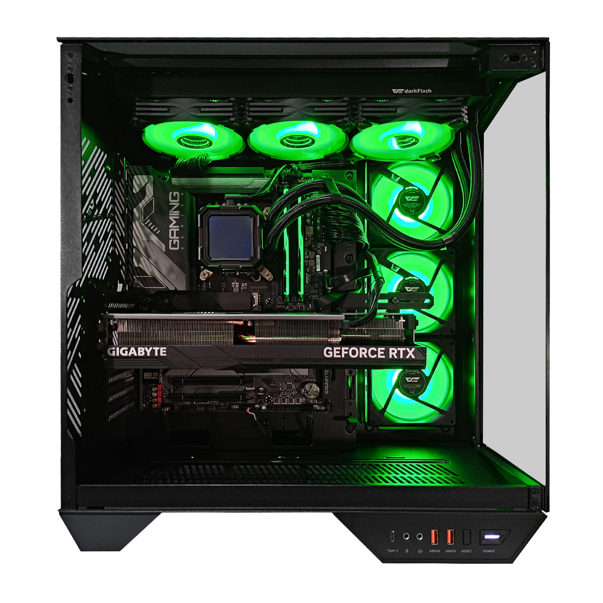 Ultra Arcee DY470 TG Black Desktop Gaming PC 