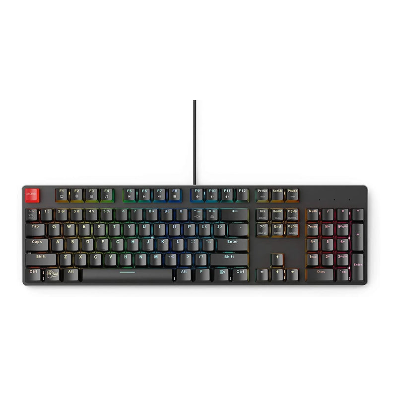 Glorious PC Gaming Race Modular Mechanical Keyboard Gmmk Full Size (Brown Switches) (Black)