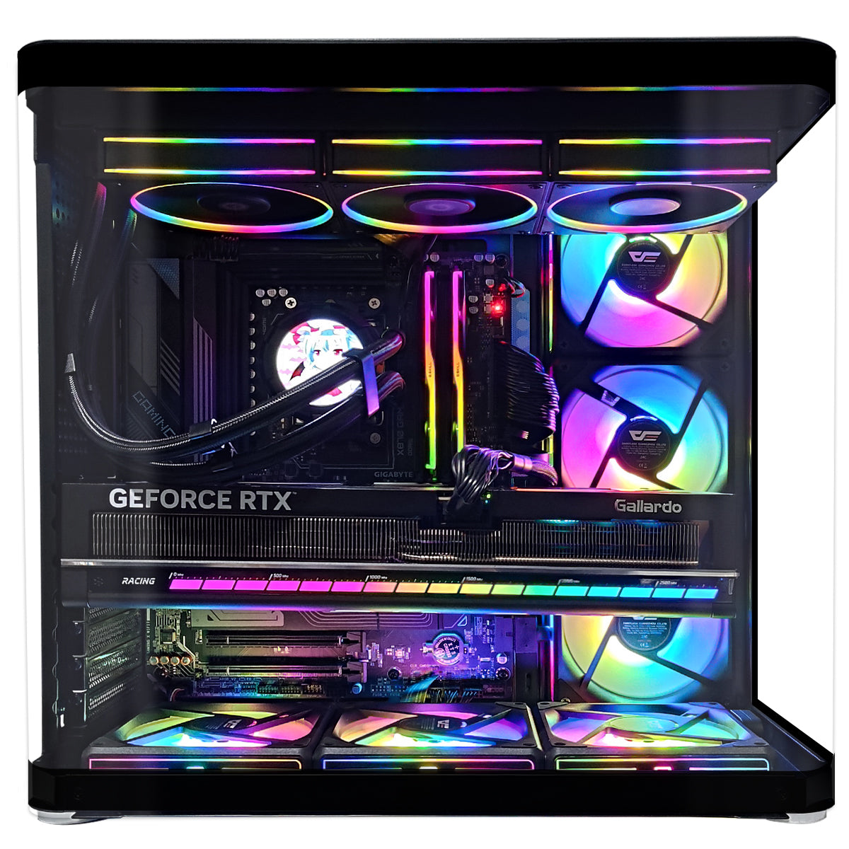 Ultra TK-2 Black Desktop Gaming PC | Ryzen 9 9900X | 64GB RAM | 4TB SSD | RTX 5080 | Windows 11 Pro