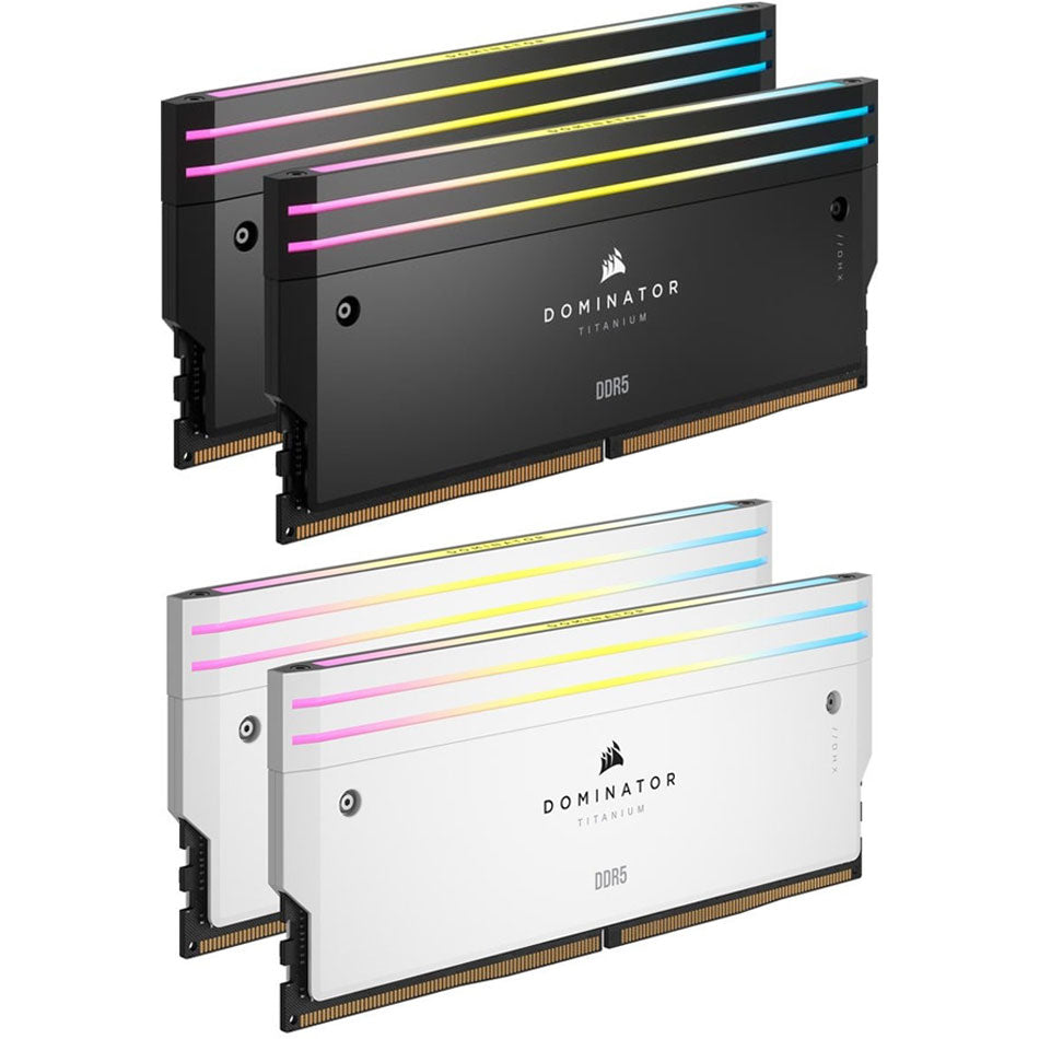 Corsair Dominator Titanium RGB 32GB (2X16GB) DDR5 DRAM 6600MHz CL32 Intel XMP Memory | DataBlitz