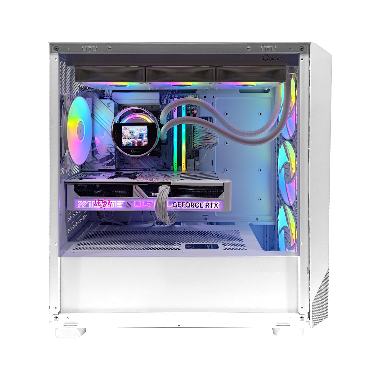 Optima X5M White Desktop Gaming PC