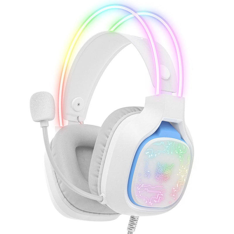 Onikuma X22 RGB Noise Cancellation Microphone Multi-Platform Gaming Headset