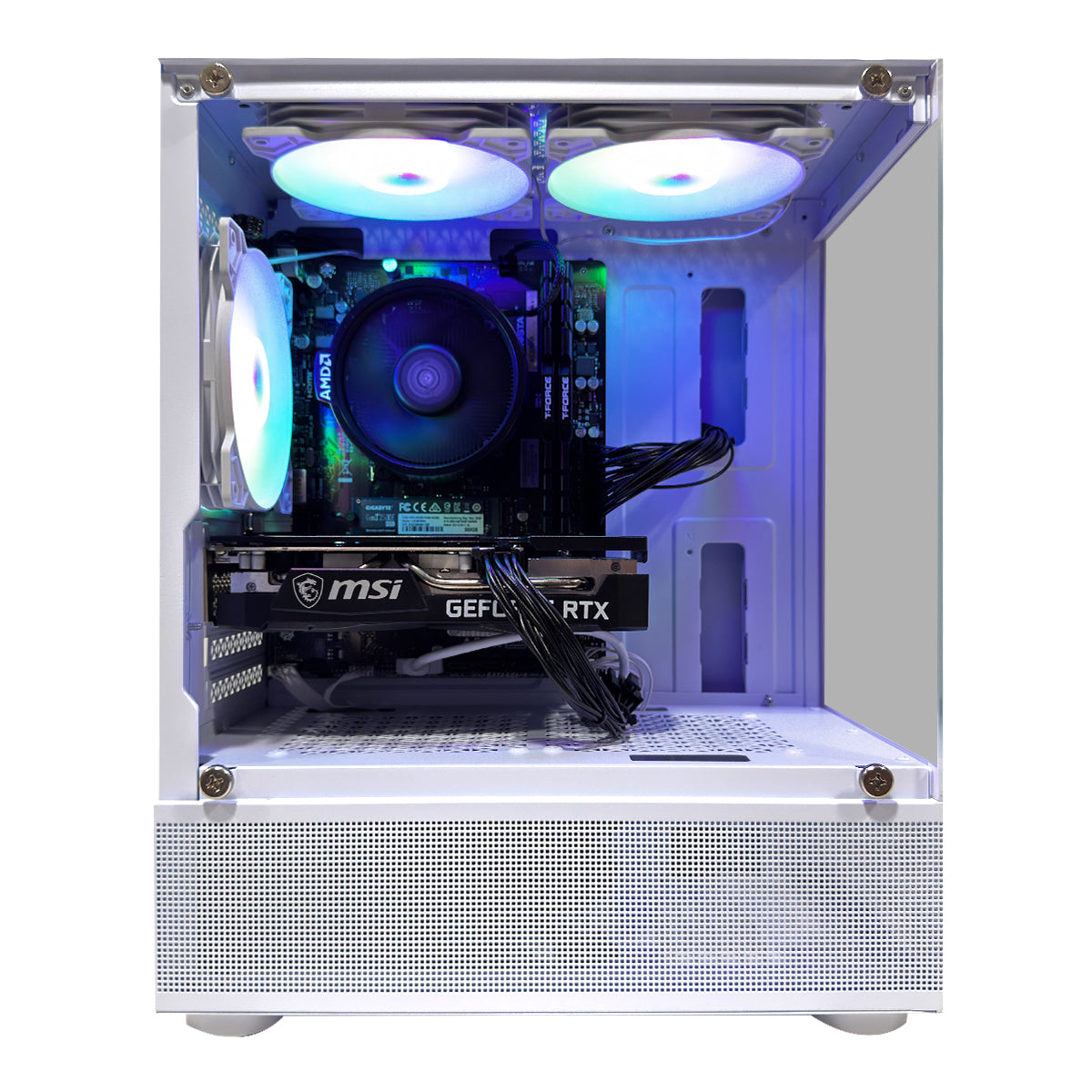 Alpha Reyna White Desktop Gaming PC 