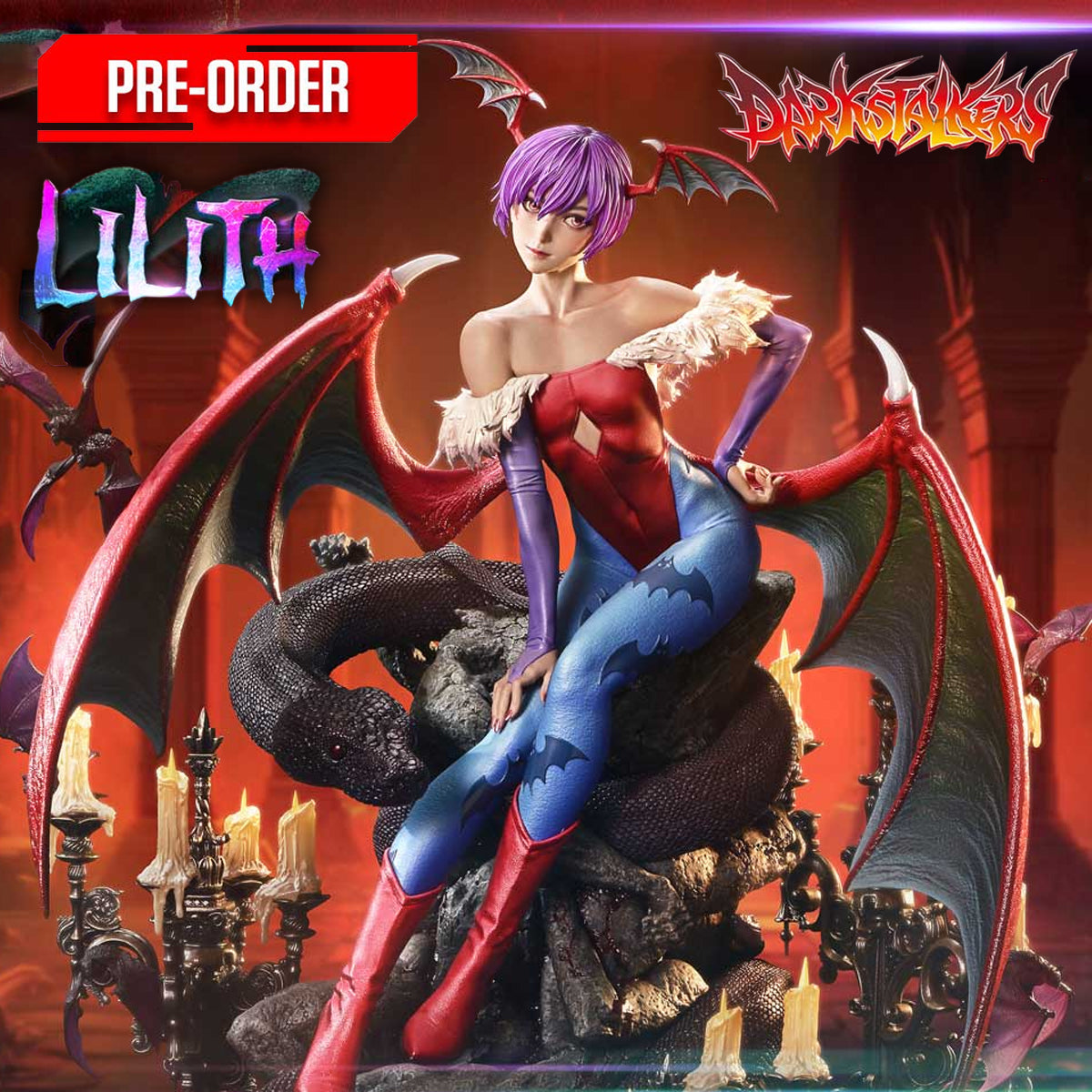 Real Elite Masterline Darkstalkers Lilith (Regular)