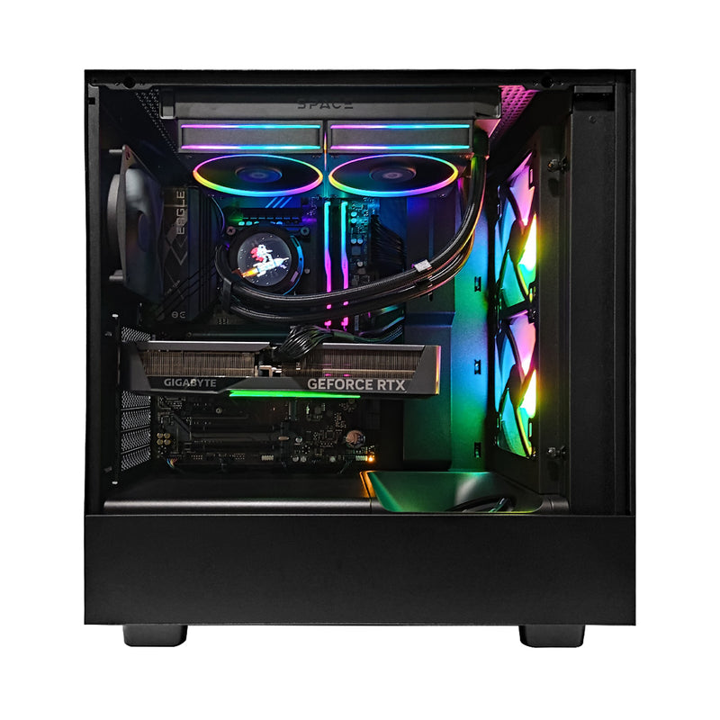 Optima H5 Flow Black Desktop Gaming PC | DataBlitz