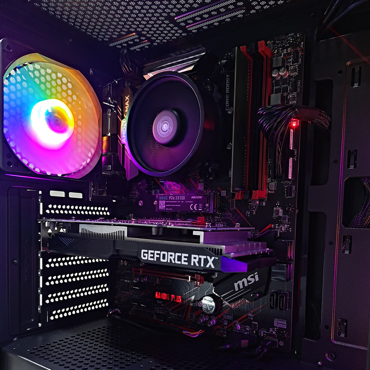 Alpha Breeze Black Desktop Gaming PC