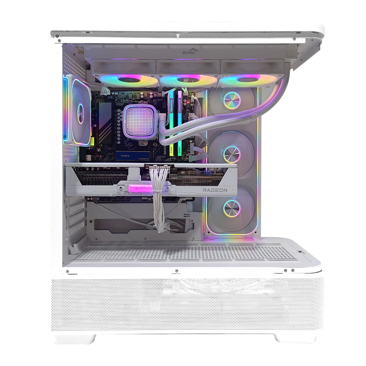 Optima TK5 White Desktop Gaming PC | DataBlitz