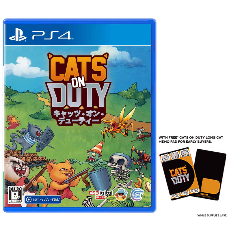 PS4 Cats On Duty Reg.2 (Eng/Jap)