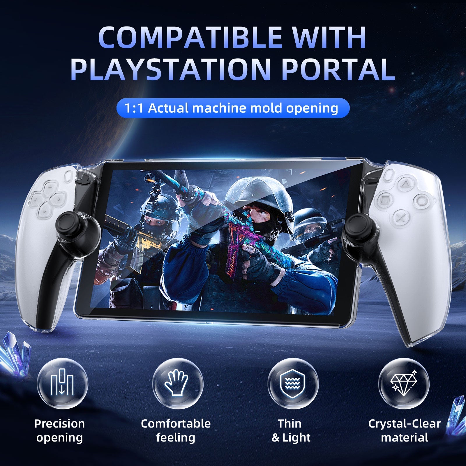 IINE Transparent Protective Case For PlayStation Portal (L923) | DataBlitz