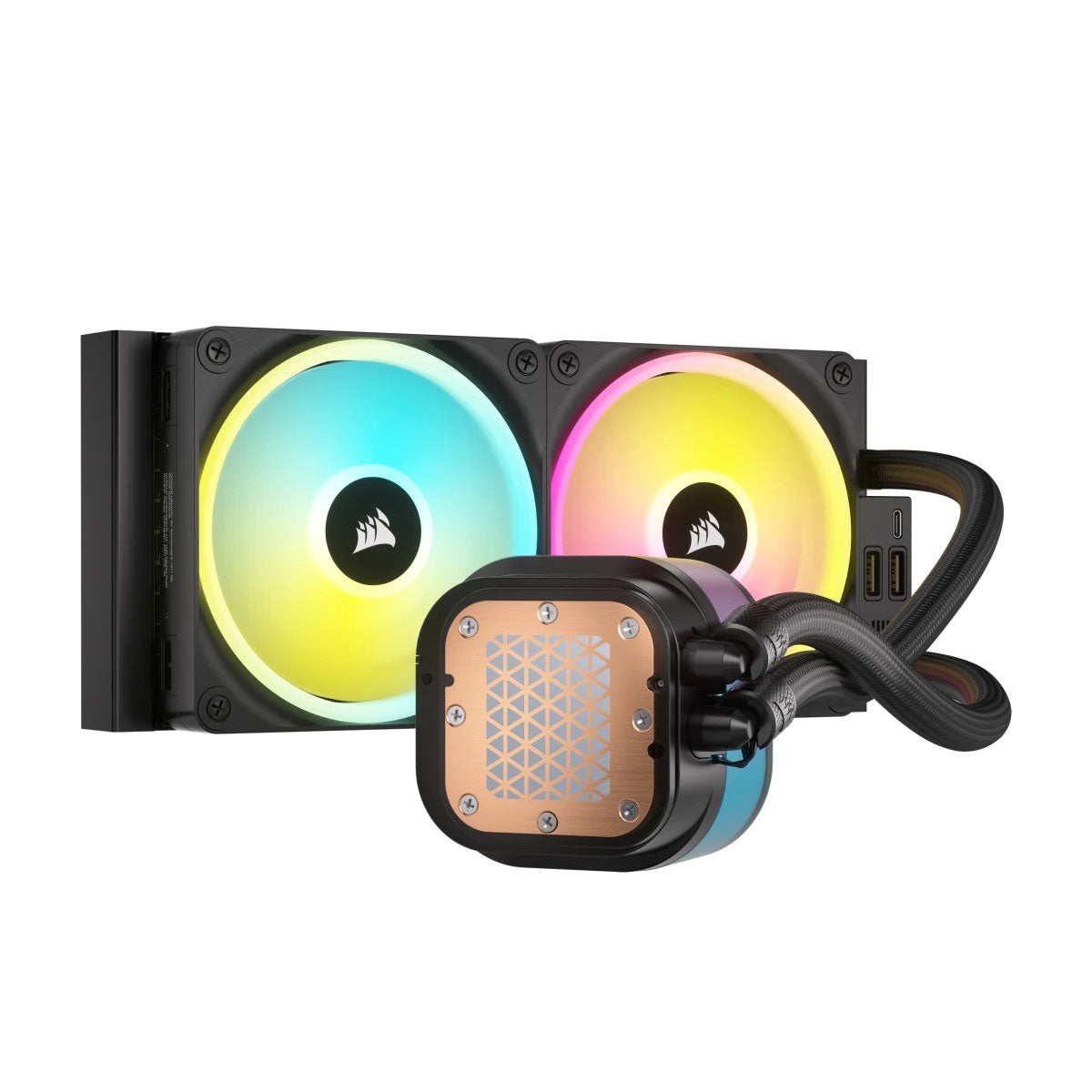 Liquid Cooler Corsair H100i Rgb Platinum Icue Corsair ICue Link