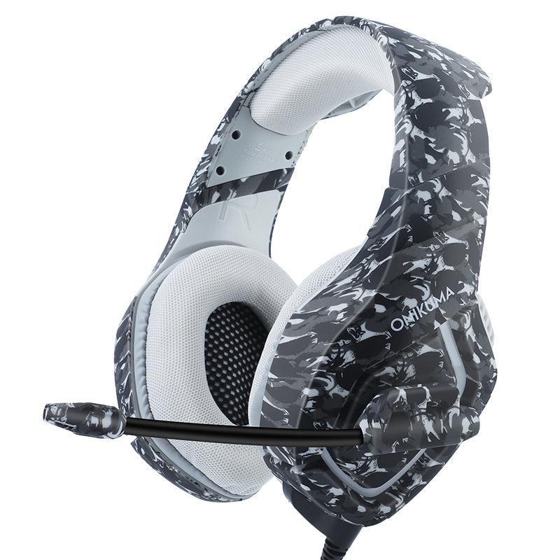 Onikuma K1-B Elite Stereo Gaming Headset (Camouflage Grey)