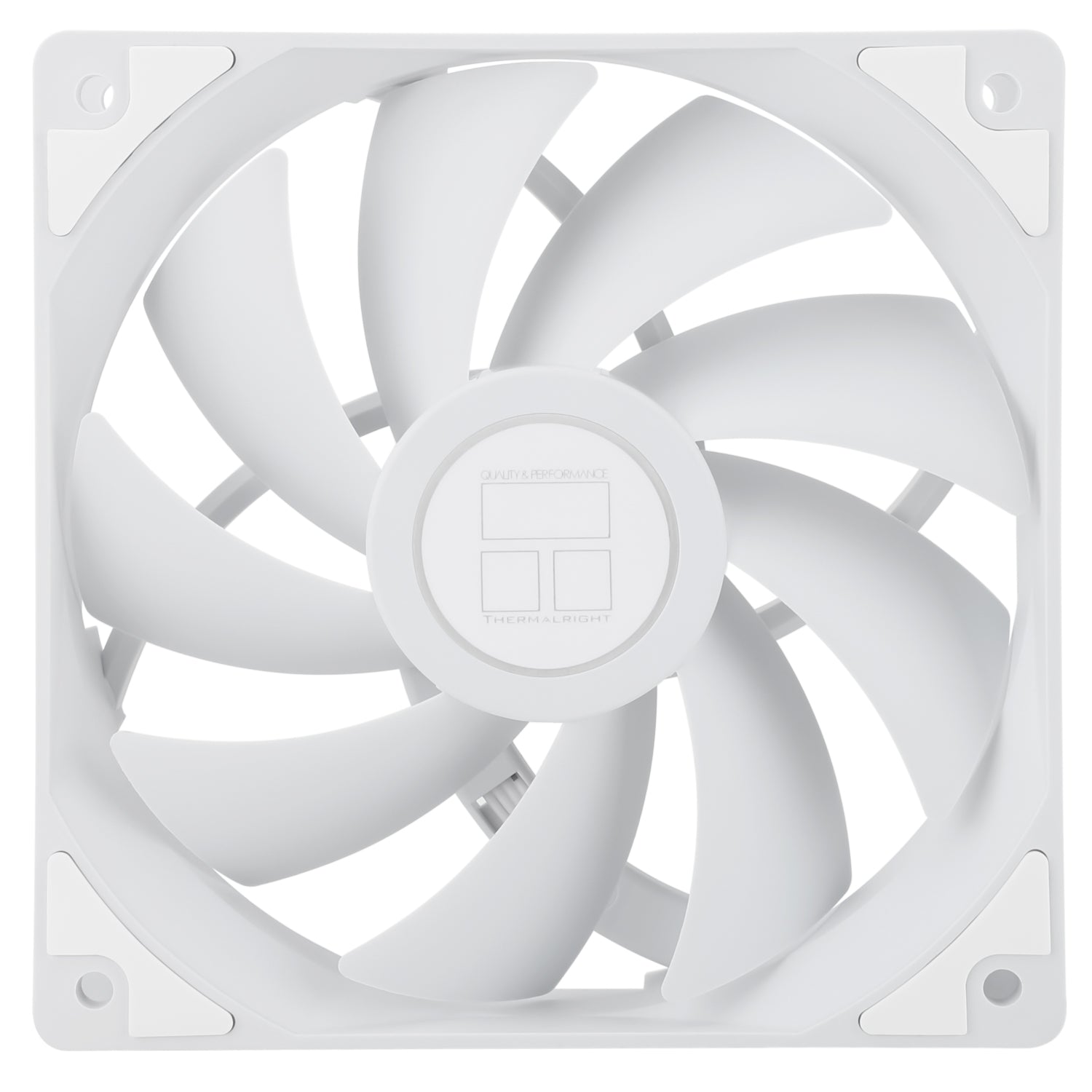 Thermalright TL-C12CW 120mm High Performance PWM Case Fan (White)