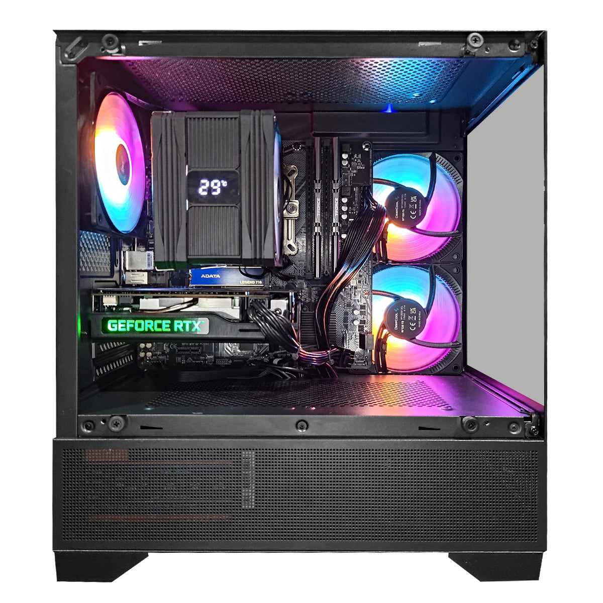 Alpha Eris TG Black Desktop Gaming PC 