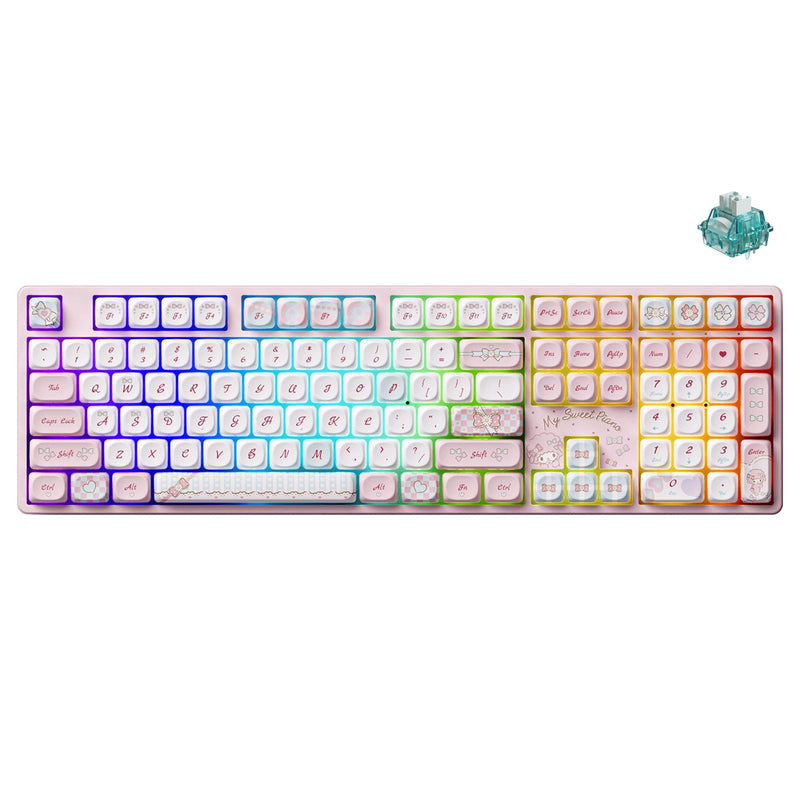 Akko My Sweet Piano 5108B Plus Multi-Mode RGB Hot-Swappable Mechanical Keyboard