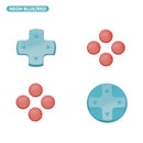 Skull & Co. D-Pad Button Cap Set for Nintendo Switch 2