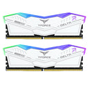 TeamGroup T-Force Delta RGB 64GB (2x32GB) DDR5 6000MHz CL38-38-38-78 1.35V Gaming Desktop Memory