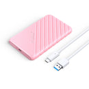 Orico 25PW1-C3 2.5 Inch USB 3.1 Gen1 Type-C Hard Drive Enclosure (Pink)