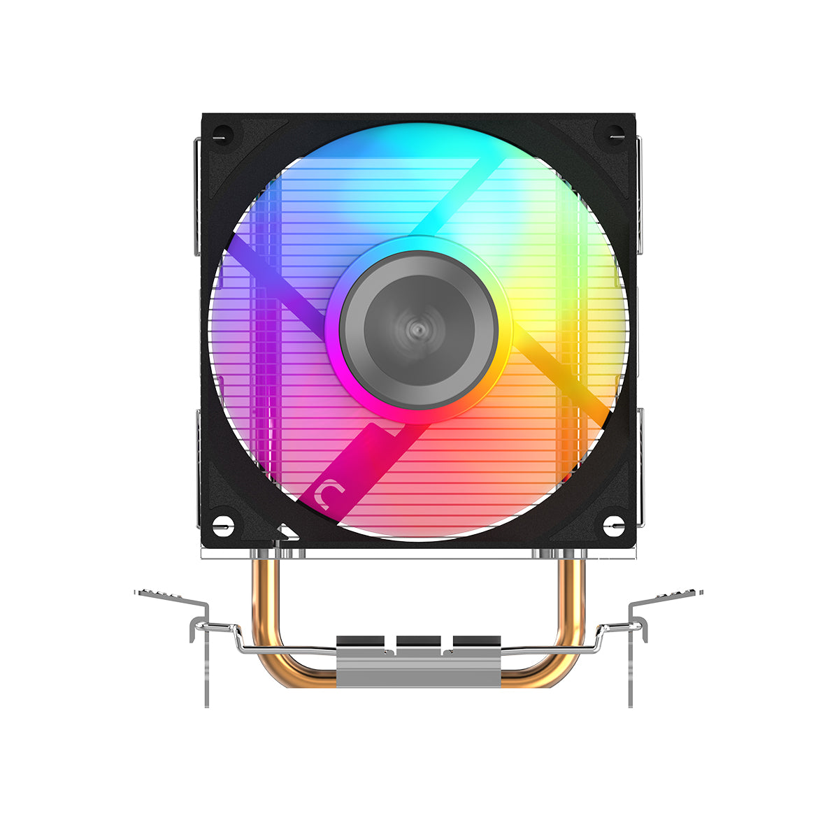 Sama X20 Compact Single Tower CPU Cooler with Metal Finish & RGB Fan