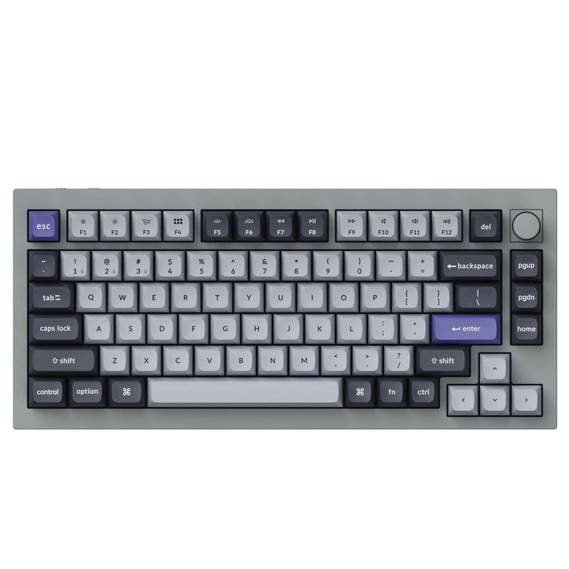 Keychron Q1 Pro QMK/Via 75% Fully Assembled Knob RGB Hot-Swappable Wireless Mechanical Keyboard