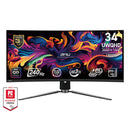 MSI MPG 341CQPX QD-OLED 34" UWQHD (3440x1440) 240Hz 0.03ms GTG Curved Gaming Monitor