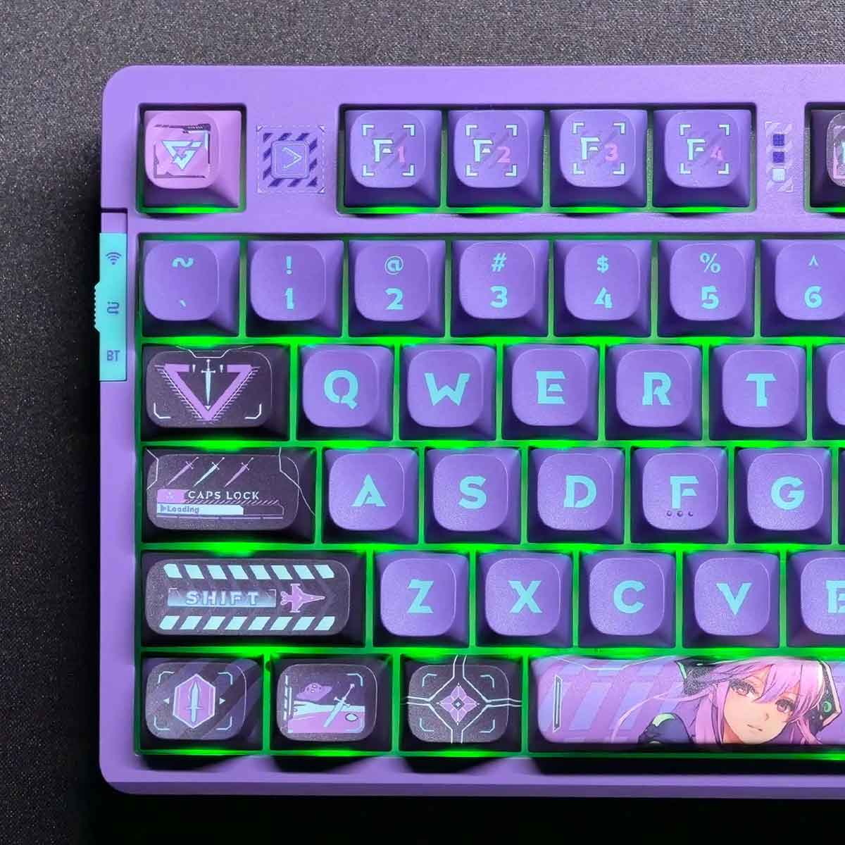 VXE V87 Pro Gasket RGB Mechanical Keyboard Anya Switch (Athena) | DataBlitz