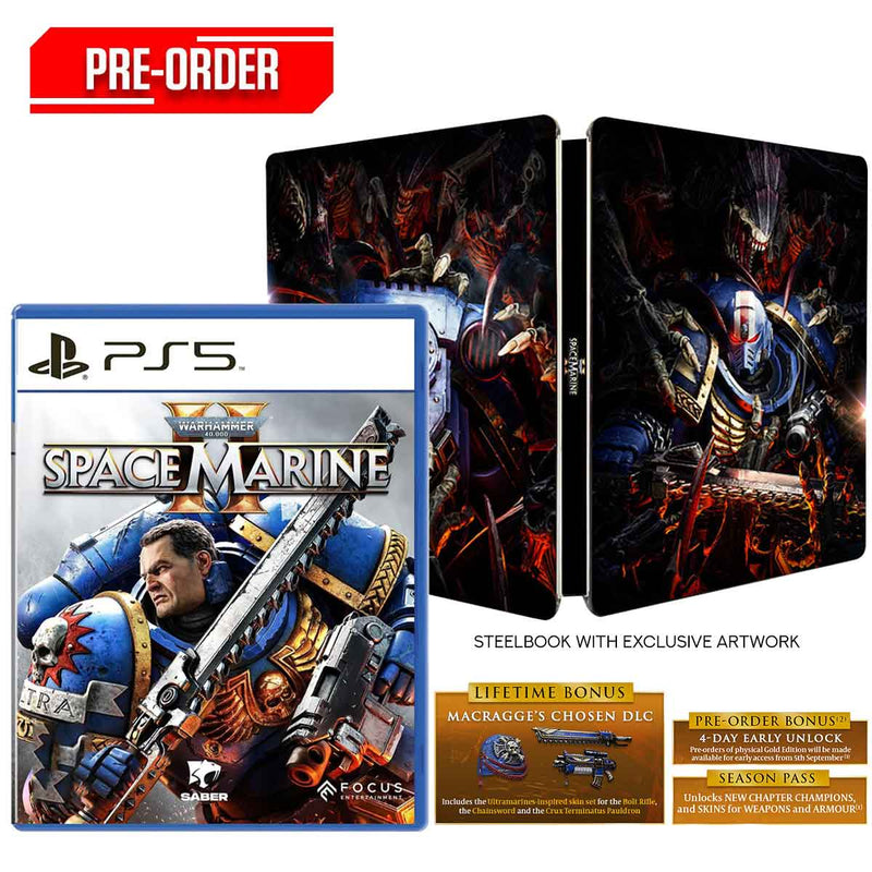 PS5 Warhammer 40,000 Space Marine 2 Gold Edition | DataBlitz