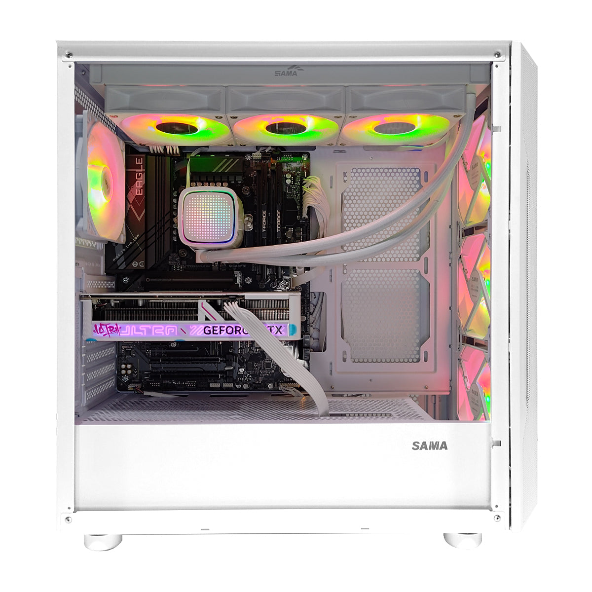 Sophos S40 White Desktop Gaming PC | Intel Core i7 14700 | 16GB RAM | 1TB SSD| RTX 5060 TI | Windows 11 Pro