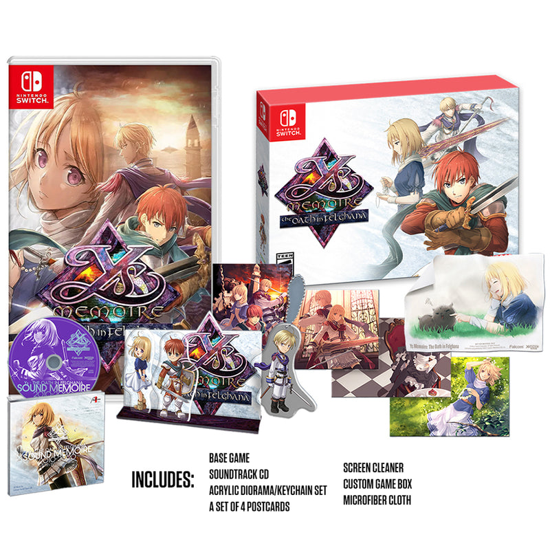 Ys Memoire : The Oath in Felghana - édition collector (Switch Ys Memoire : The Oath in Felghana - édition collector (Switch