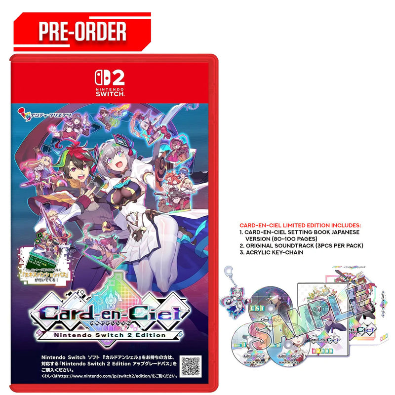 Nintendo Switch 2 Card-En-Ciel Limited Edition Pre-Order Downpayment