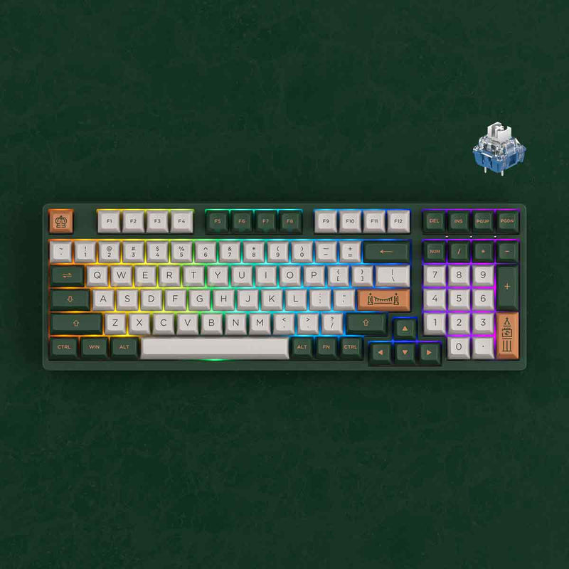 AKKO World Tour London 3098S RGB Mechanical Keyboard (TTC Speed Silver Switch)