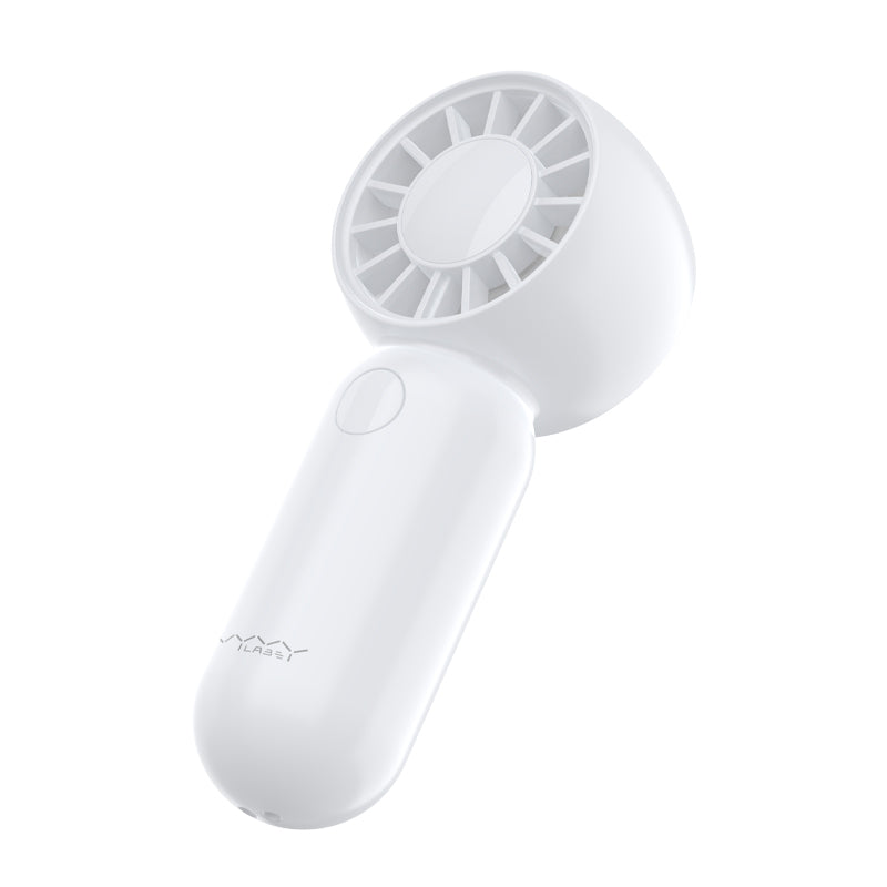 Vyvylabs Handheld Mini Pocket Fan (White, Pink, Green)