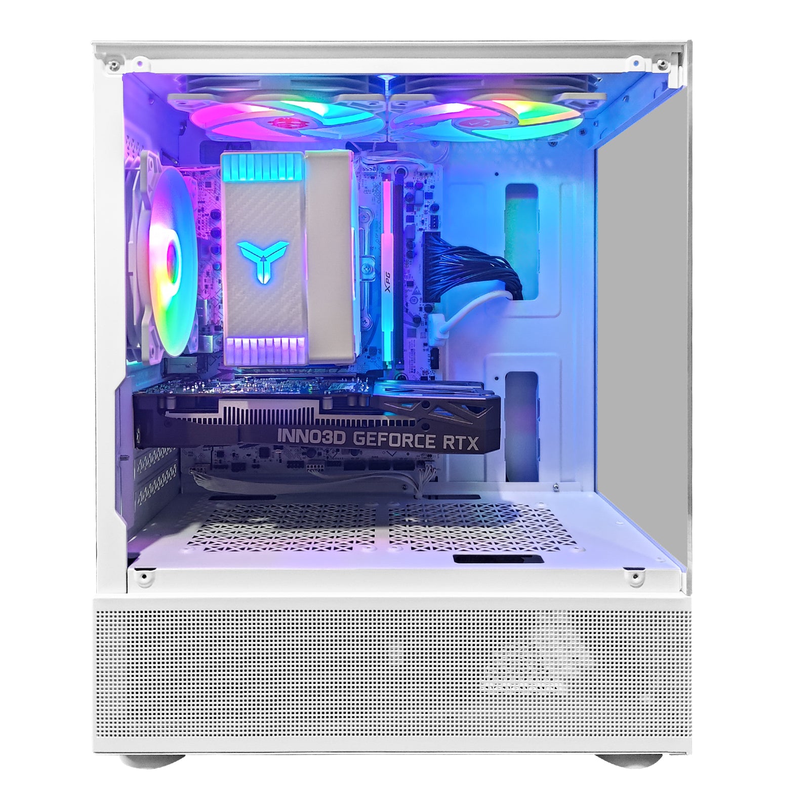 Alpha Reyna White Desktop Gaming PC