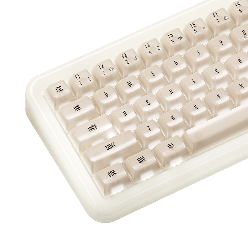 Akko YU01 Antique Jade Resin Case Multi-Mode RGB Hot-Swappable Mechanical Keyboard (Akko V3 Piano Pro Switch Special Version)