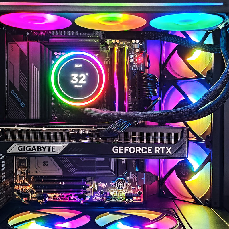 Ultra H6 Flow BlUltra H6 Flow Black Desktop Gaming PCack Desktop Gaming PC