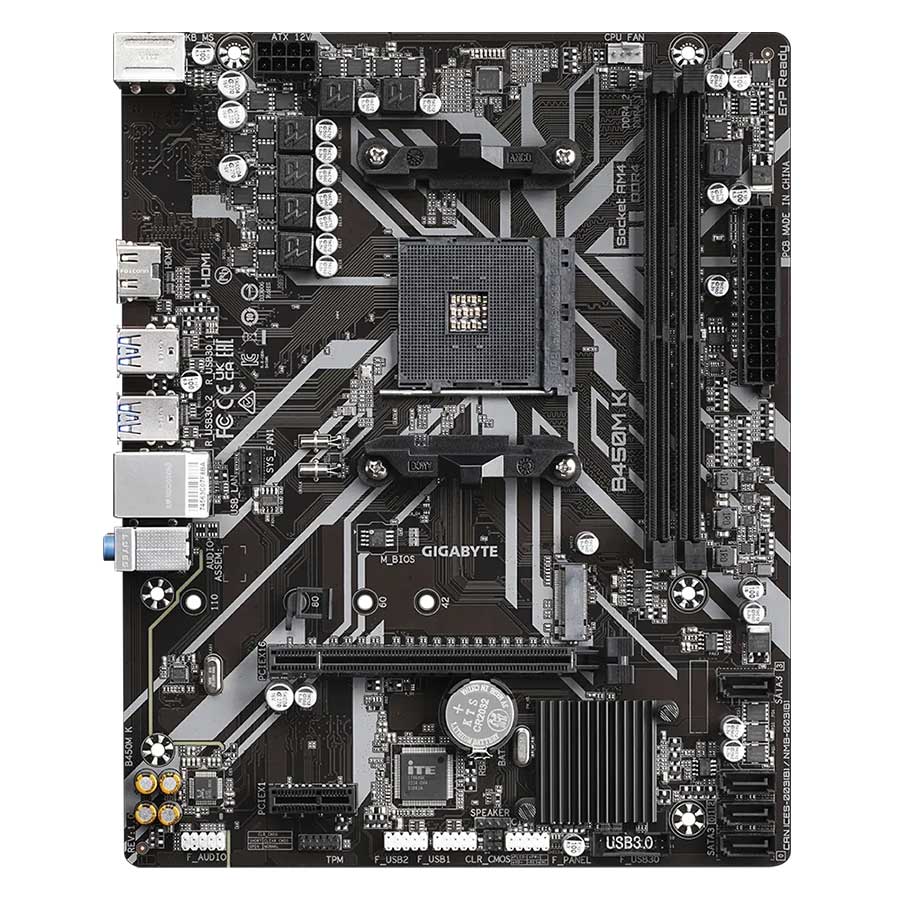 Gigabyte B450M K Ultra Durable Motherboard