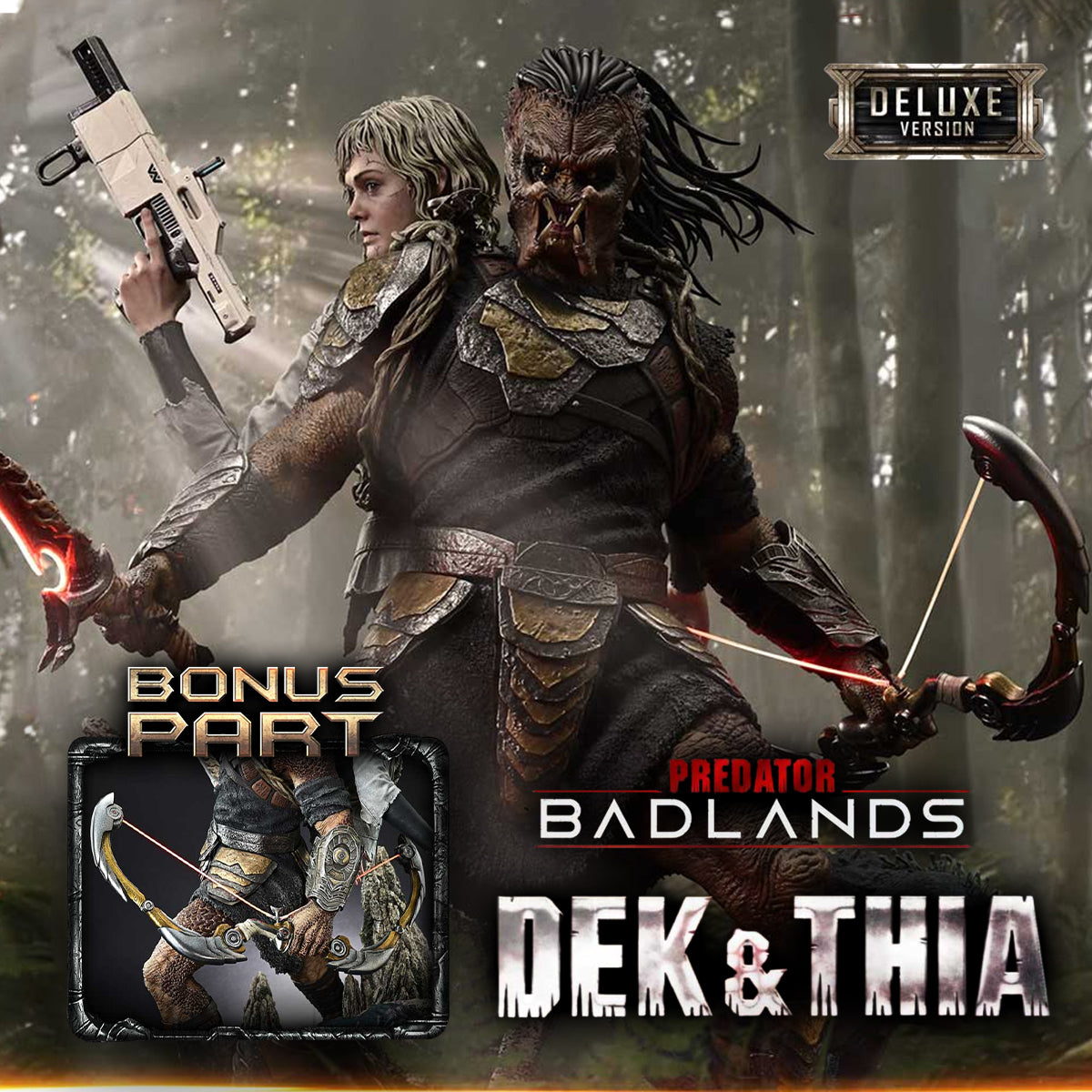 Real Elite Masterline Predator: Badlands Dek & Thia (DX Bonus version)