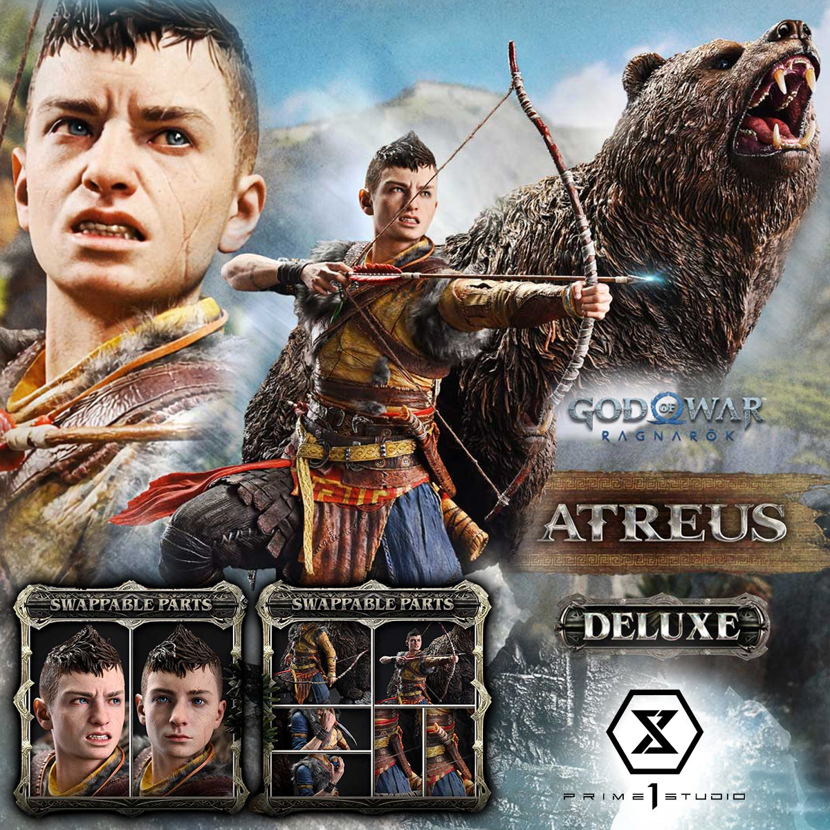 Real Elite Masterline God of War: Ragnarok Atreus Deluxe version (REMGOW-03D)