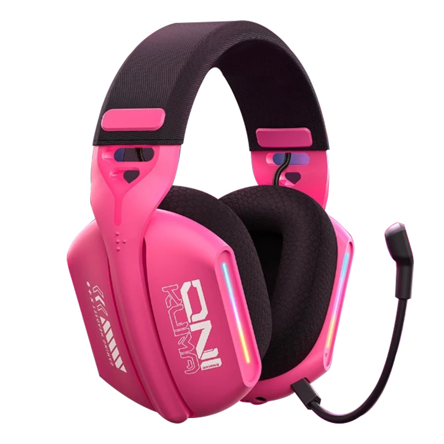 Onikuma GT808 RGB Tri-Mode Gaming Headset with Microphone
