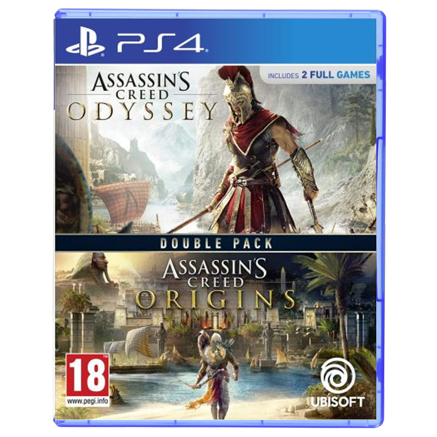 PS4 Assassins Creed Odyssey + Assassins Creed Origins Double Pack Reg.2 (Eng/EU)