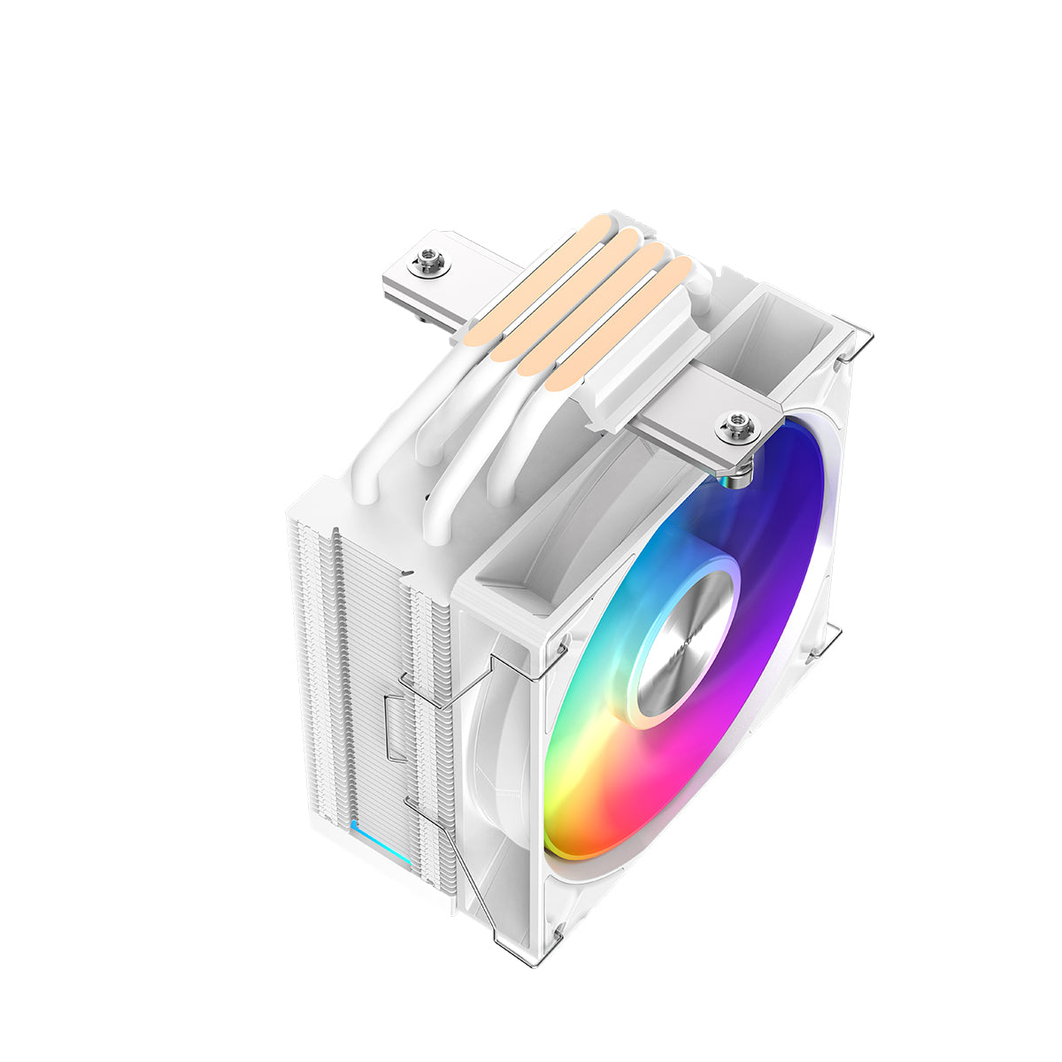 Sama A40L Single Tower ARGB CPU Air Cooler (White) (A40-WHWAYXOX-G)