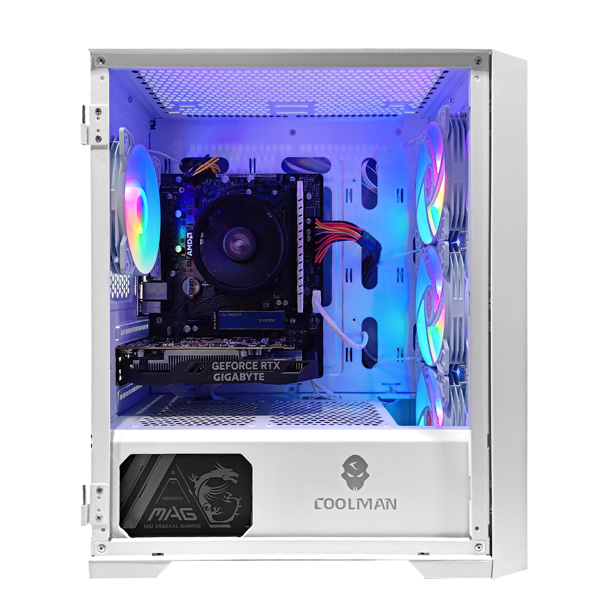 Alpha Ruby White Desktop Gaming PC