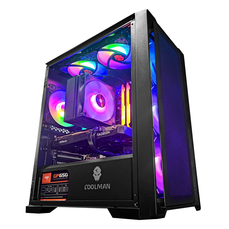 Alpha Ruby Black Desktop Gaming PC