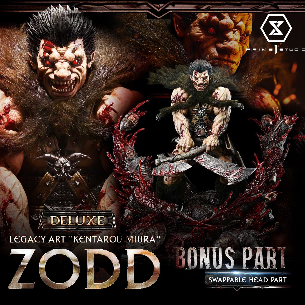 Legacy Art "Kentarou Miura" Berserk Zodd (DX Bonus Version) (LABR-07DXS) Pre-Order Downpayment