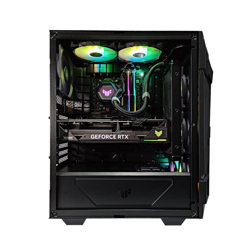 Optima GT301 Black Desktop Gaming PC | Ryzen 9 7900 | 32 GB RAM | 1 TB SSD | RTX 4070 OC