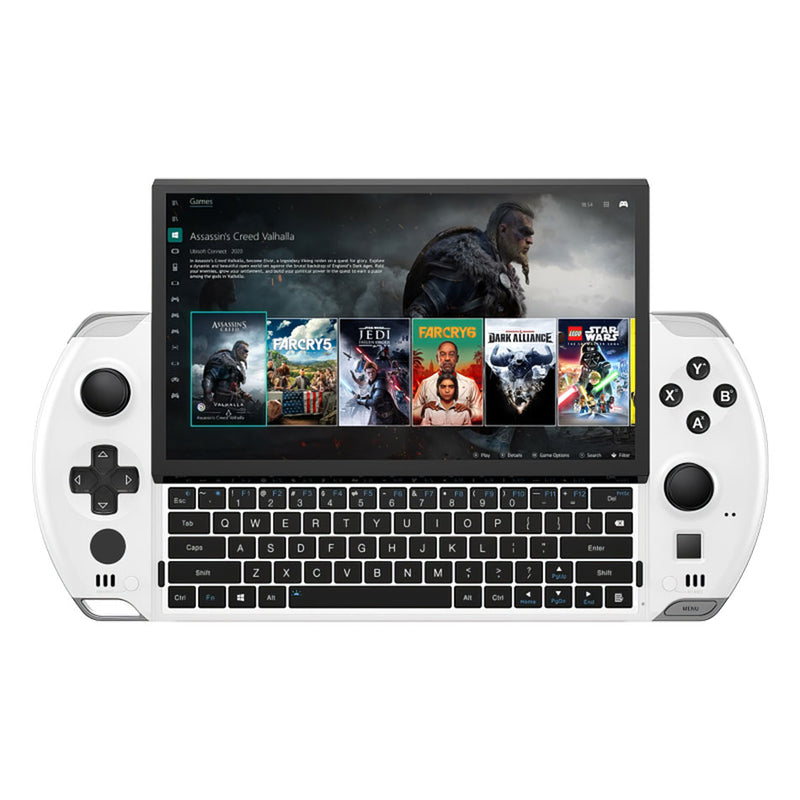 GPD WIN 4 AMD Ryzen 7 6800U Handheld PC Gaming Console (White) [32GB+1TB ] + GPD Protection Case for WIN 4