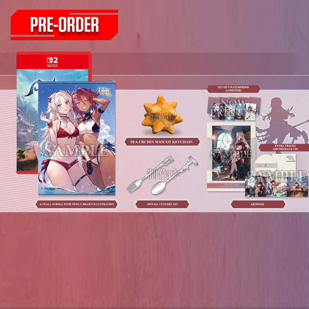 Nintendo Switch 2 Atelier Karia: The Night Kingdom & the Guide of Memories Collector Edition
