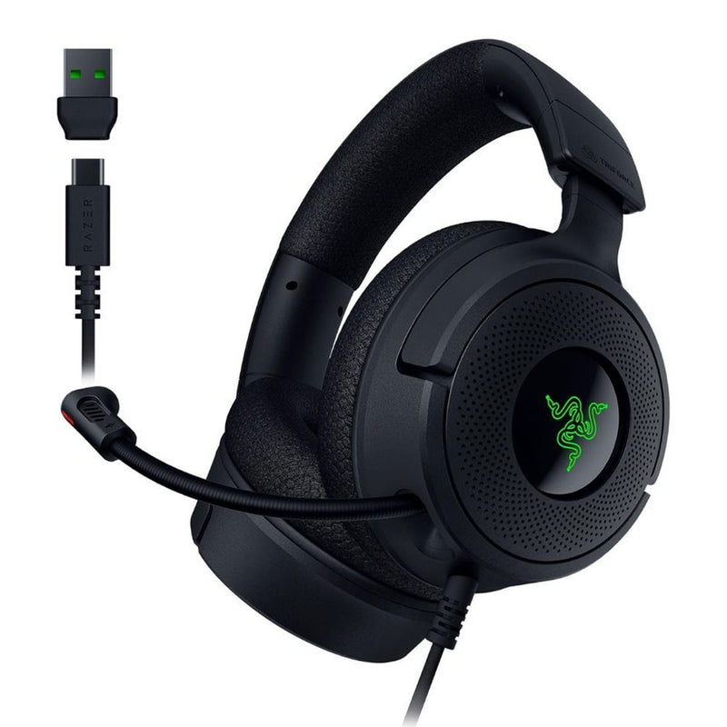 Razer Kraken V4 X Wired Gaming Headset (Black) | DataBlitz